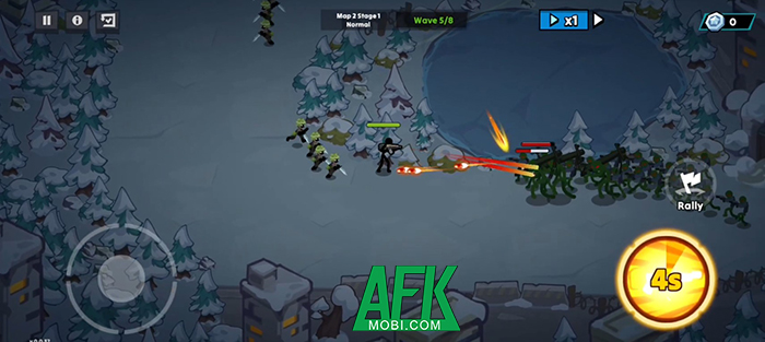 Stick World Z: Zombie War TD cuộc chiến phòng thủ đầy kịch tính trong thế giới người que 2