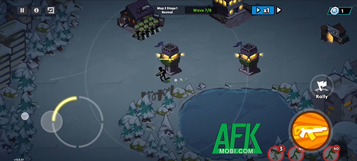 Stick World Z: Zombie War TD cuộc chiến phòng thủ đầy kịch tính trong thế giới người que 3
