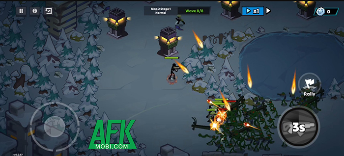 Stick World Z: Zombie War TD cuộc chiến phòng thủ đầy kịch tính trong thế giới người que 4