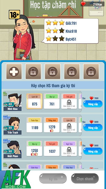 Học Viện Thiên Tài - Gzone cho game thủ vào vai hiệu trưởng 7