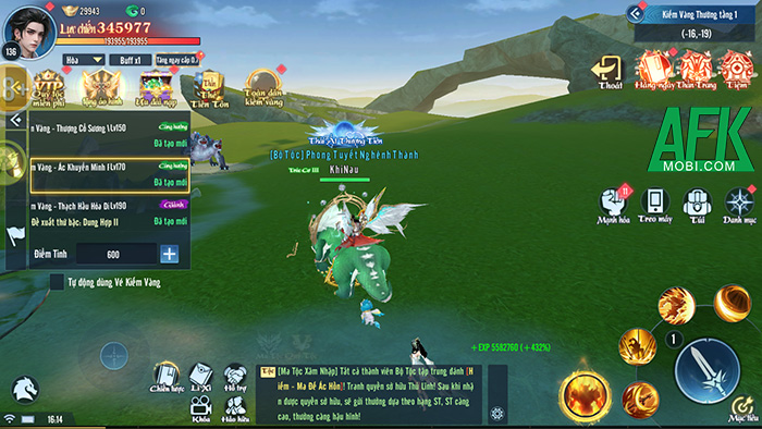 Chơi Ngạo Thế Phi Tiên cảm giác như đang tu tiên trên núi quà tặng vậy! 4