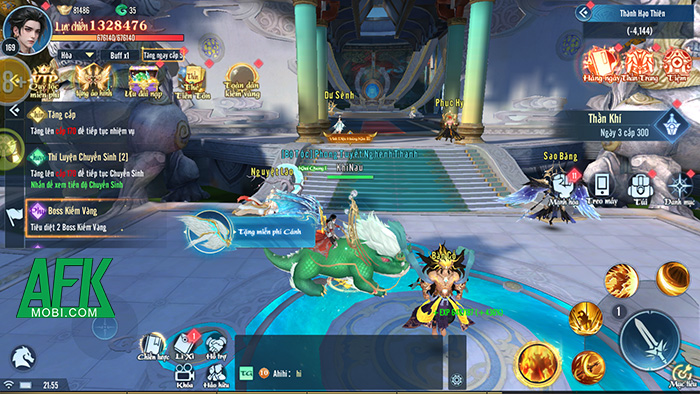 Chơi Ngạo Thế Phi Tiên cảm giác như đang tu tiên trên núi quà tặng vậy! 8