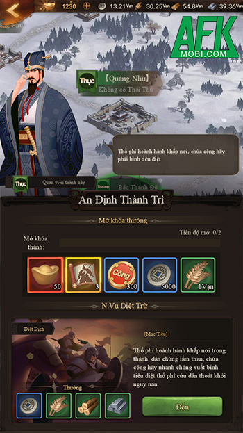 Bước vào game Trận Chiến Tam Quốc: Quốc Chiến trị quốc thời chiến loạn 7