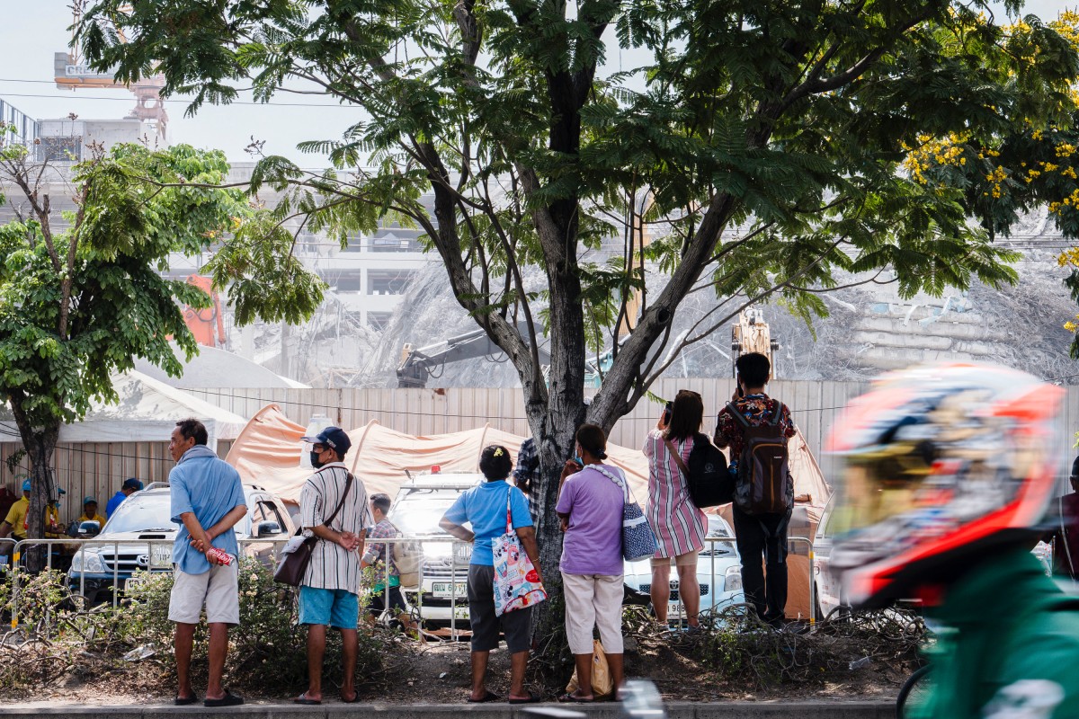 Hoạt động cứu nạn ở Bangkok (Thái Lan) chuyển sang giai đoạn phục hồi- Ảnh 1.