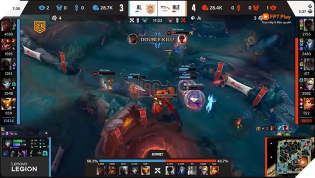 Esports World Cup 2025: Hanwha Life Esports Va Bilibili Gaming Chia Tay Giai Dau 4 AG.AL lấy lại lợi thế ban đầu của HLE