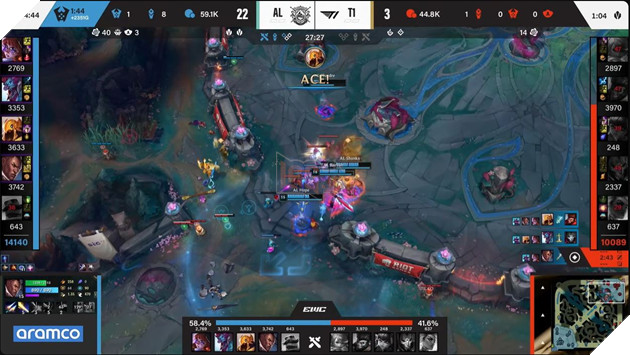 Esports World Cup 2025: AG.AL Phục Thù Thành Công Trước T1, Tiến Vào Chung Kết Tổng 5