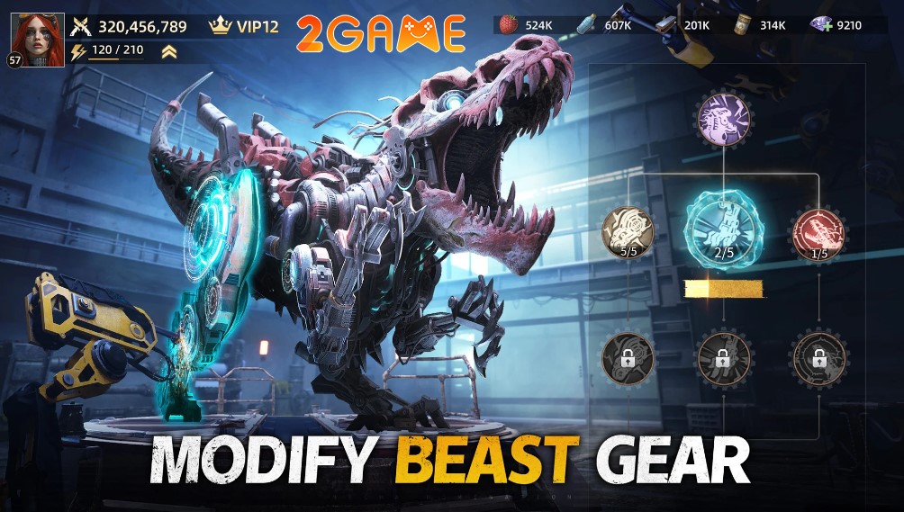 Đại chiến khủng long máy móc trong game Age of Mecha: Survival age of mecha survival 1