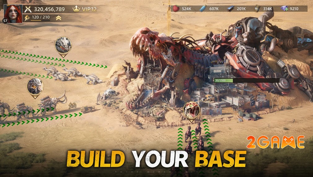 game chiến lược thời gian thực Age of Mecha: Survival