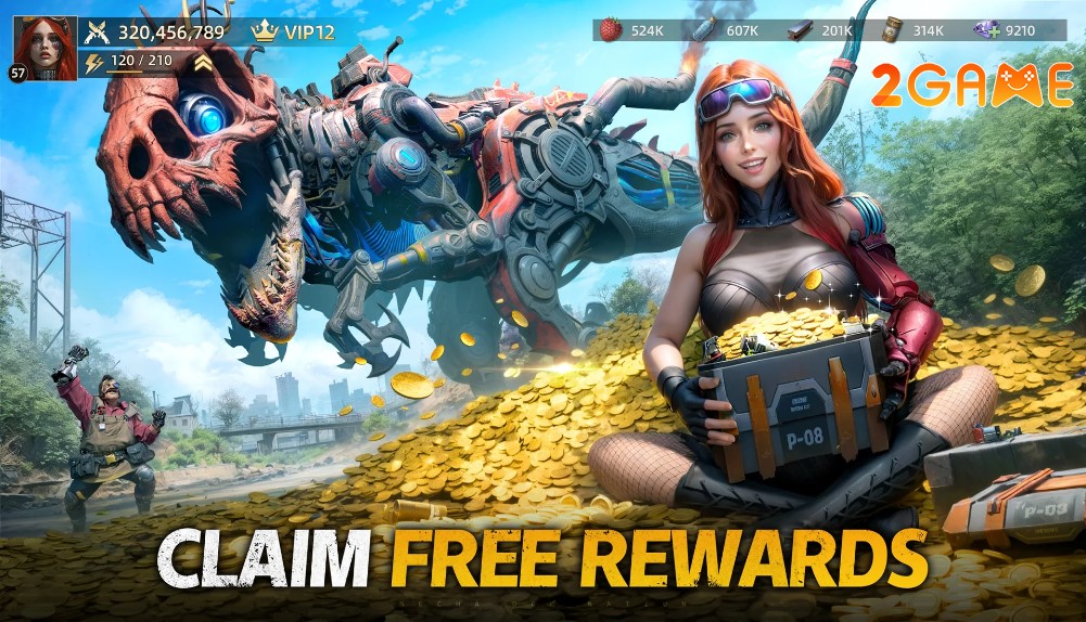 Đại chiến khủng long máy móc trong game Age of Mecha: Survival age of mecha survival 5