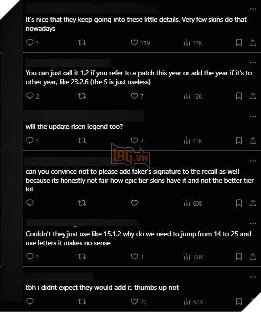 LMHT: Riot Games bat ngo am tham chinh sua trang phuc Ahri cua Faker khien fan vui mung 3 LMHT: Riot Games bất ngờ âm thầm chỉnh sửa trang phục Ahri của Faker khiến fan vui mừng 3