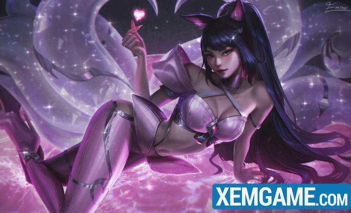 Top 7 tướng leo rank mạnh mẽ trong phiên bản LMHT 25.7 ahri kda code pink