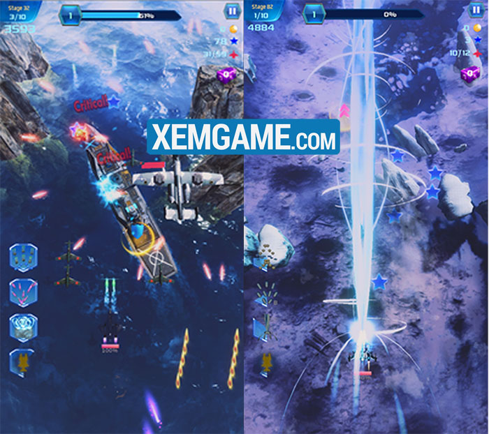 Airforce Invader – game không chiến mới ra lò trên di động airforce invader 2