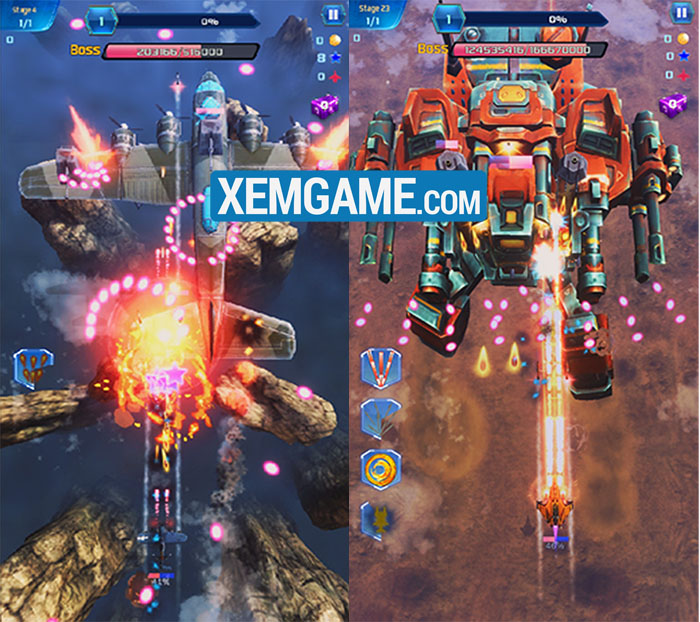 Airforce Invader – game không chiến mới ra lò trên di động airforce invader 3