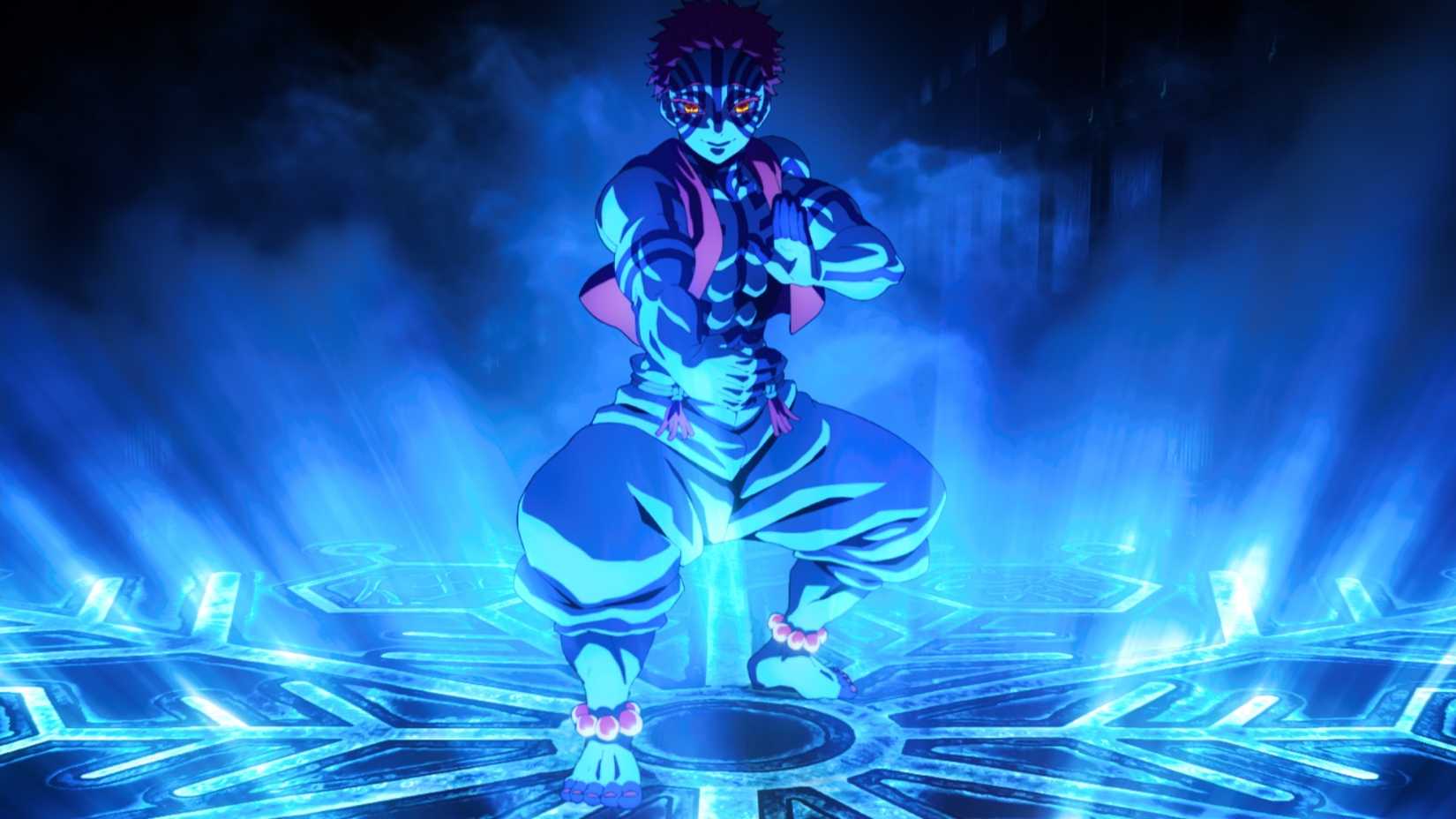 Akaza in Demon Slayer