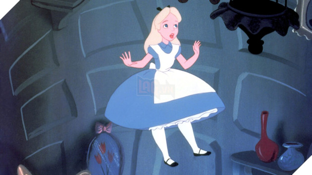Hình ảnh về phim hoạt hình Alice in Wonderland.