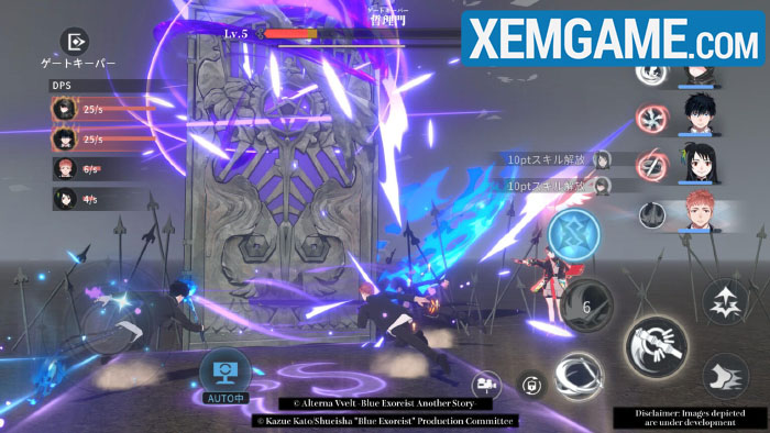 AlternaVvelt Blue Exorcist AS – game mới dựa trên thương hiệu manga nổi tiếng alternavvelt blue exorcist as 2