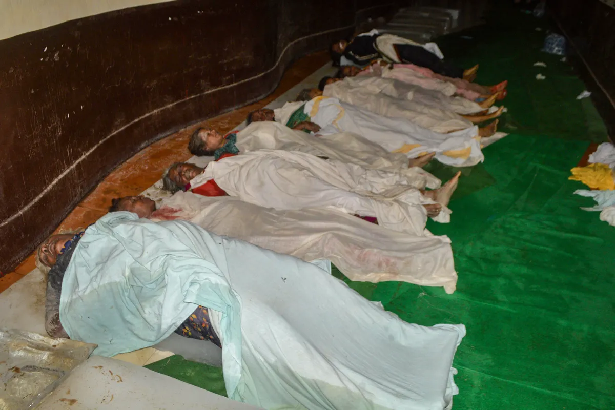 Giẫm đạp kinh hoàng tại lễ hội ở Ấn Độ, nhiều người chết và bị thương- Ảnh 2.