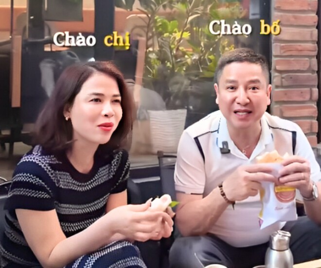 Cách xưng hô đặc biệt và mối quan hệ của con trai NSƯT Chí Trung với bạn gái trẻ đẹp của bố- Ảnh 2.
