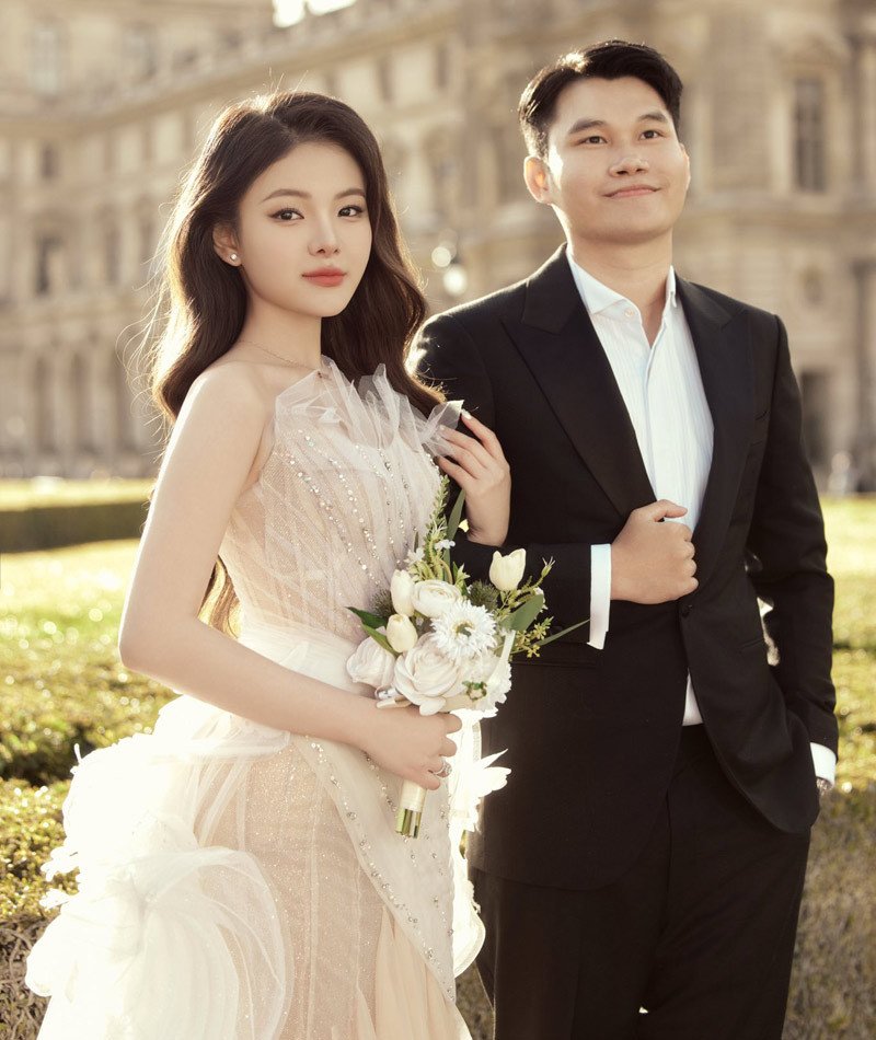 Ảnh cưới đẹp như mơ của cặp đôi 