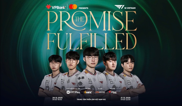 VPBank đưa T1 và “GOAT” Liên Minh Huyền Thoại Faker đến Việt Nam- Ảnh 1. VPBank đưa T1 và “GOAT” Liên Minh Huyền Thoại Faker đến Việt Nam- Ảnh 1.