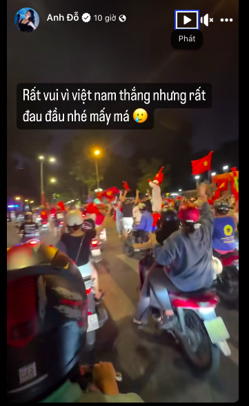 Trâm Anh giải thích về dòng trạng thái gây hiểu nhầm sau khi đội tuyển Việt Nam vô địch AFF Cup- Ảnh 3. Trâm Anh giải thích về dòng trạng thái gây hiểu nhầm sau khi đội tuyển Việt Nam vô địch AFF Cup- Ảnh 3.