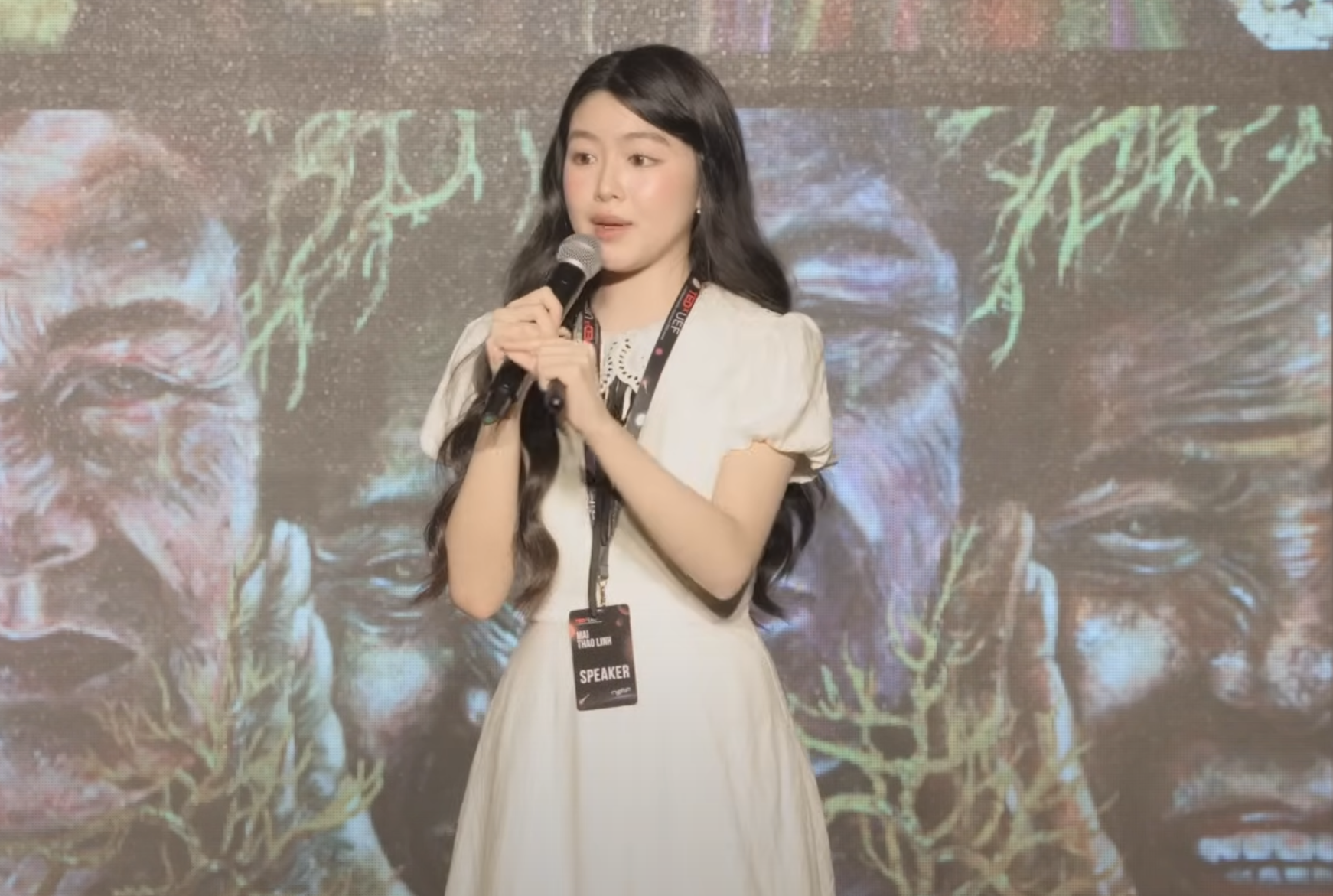 Con gái Quyền Linh phản biện