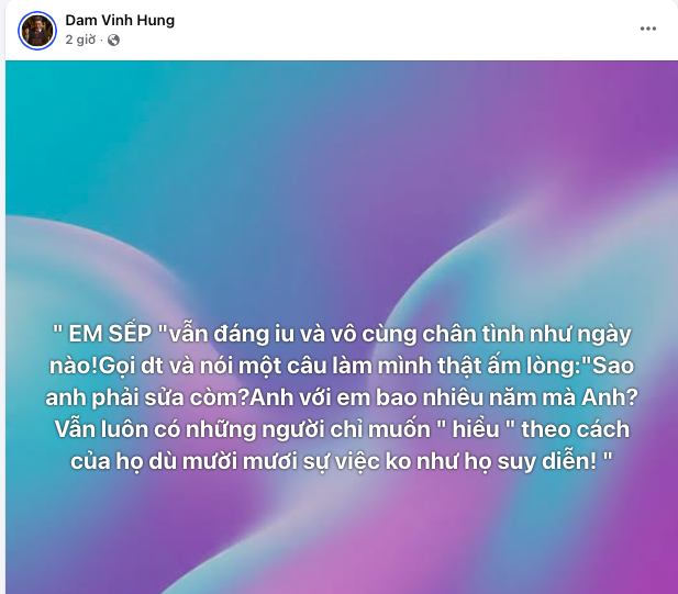 Đàm Vĩnh Hưng hé lộ Cục trưởng Xuân Bắc gọi điện nói câu ấm lòng: