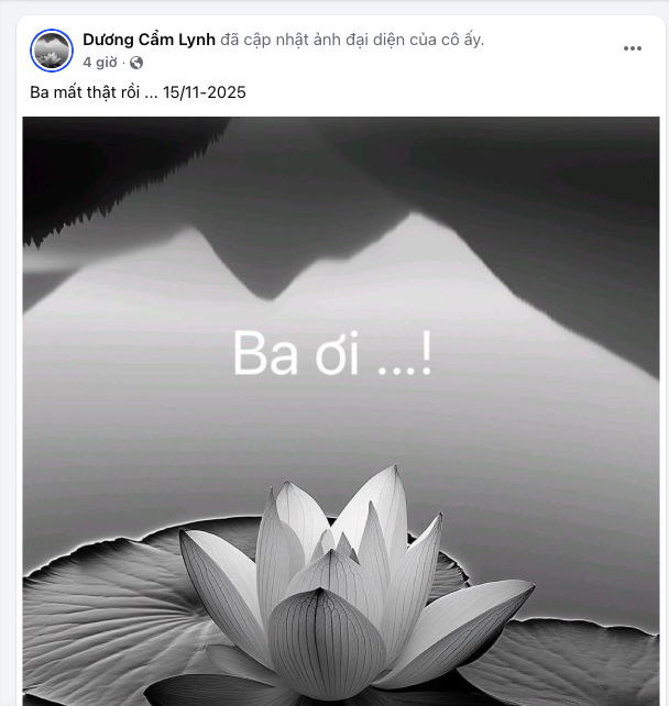 Loạt sao Việt vào chia buồn cùng Dương Cẩm Lynh- Ảnh 1.