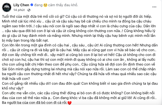 Loạt sao Việt vào chia buồn cùng Lily Chen- Ảnh 1.
