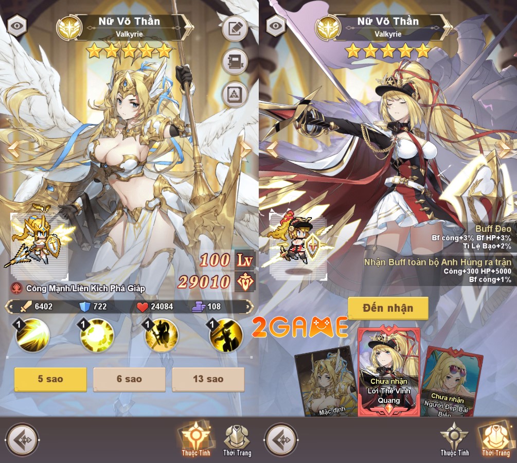 Giftcode và top nhân vật cực mạnh trong game Anh Hùng Pixel  anh hung pixel 2