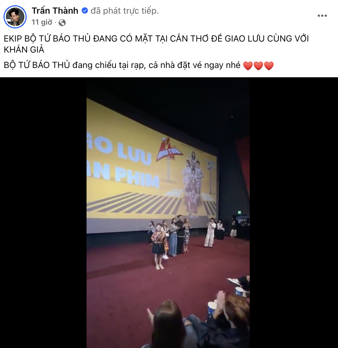 Trấn Thành phản ứng ra sao giữa lúc Lê Giang