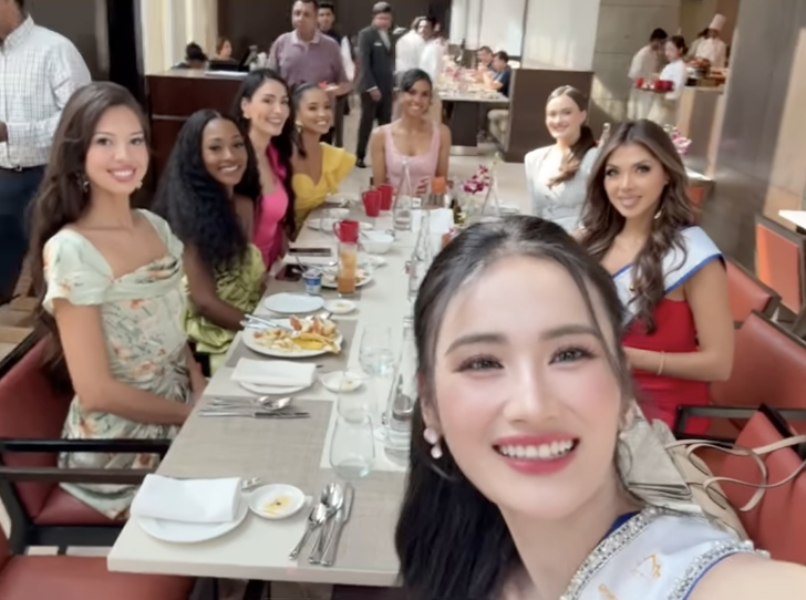 Hoa hậu Ý Nhi ngày đầu tại Miss World: Đụng dàn