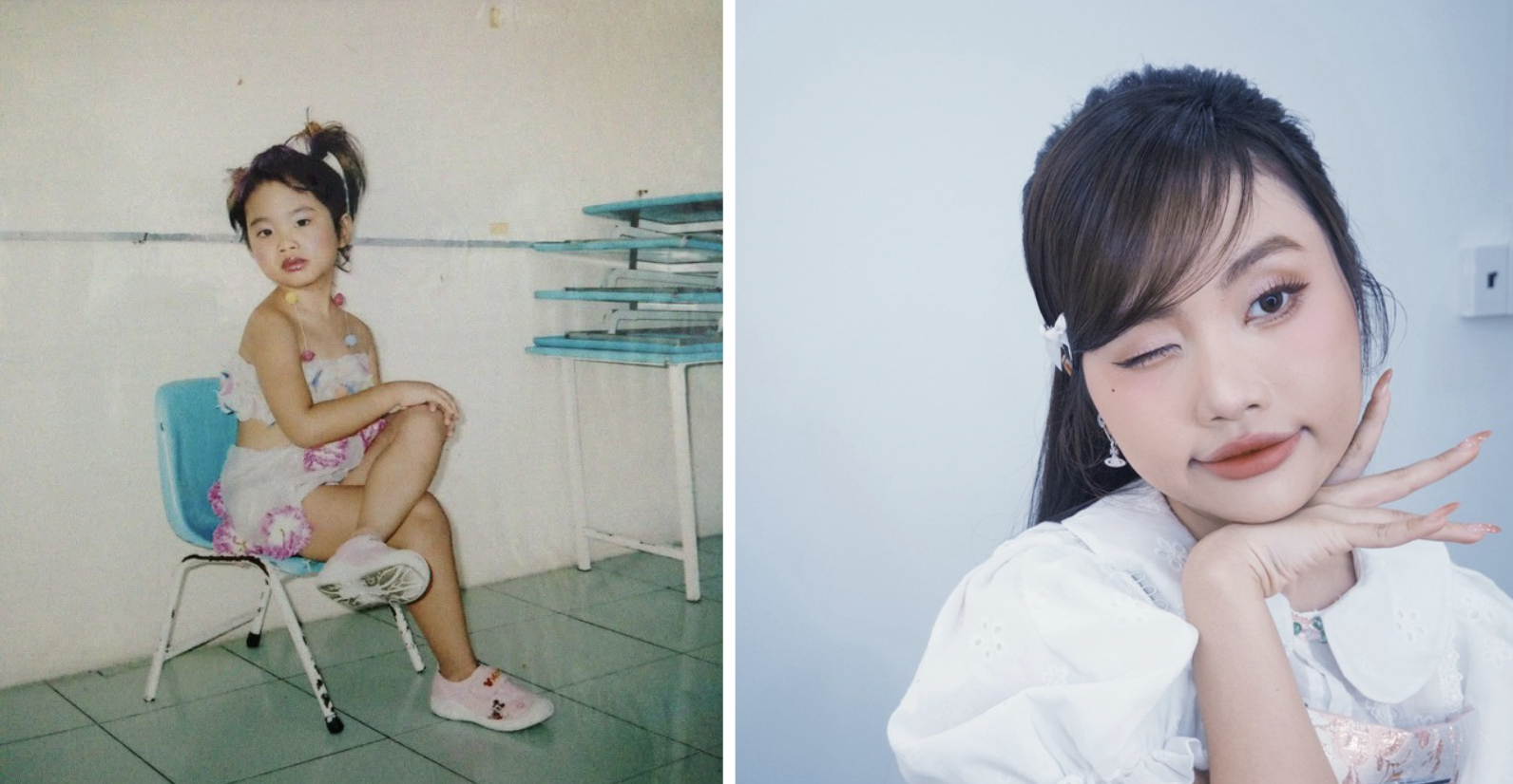 Dàn Em Xinh gây cười mệt nghỉ với ảnh quá khứ, lướt đến