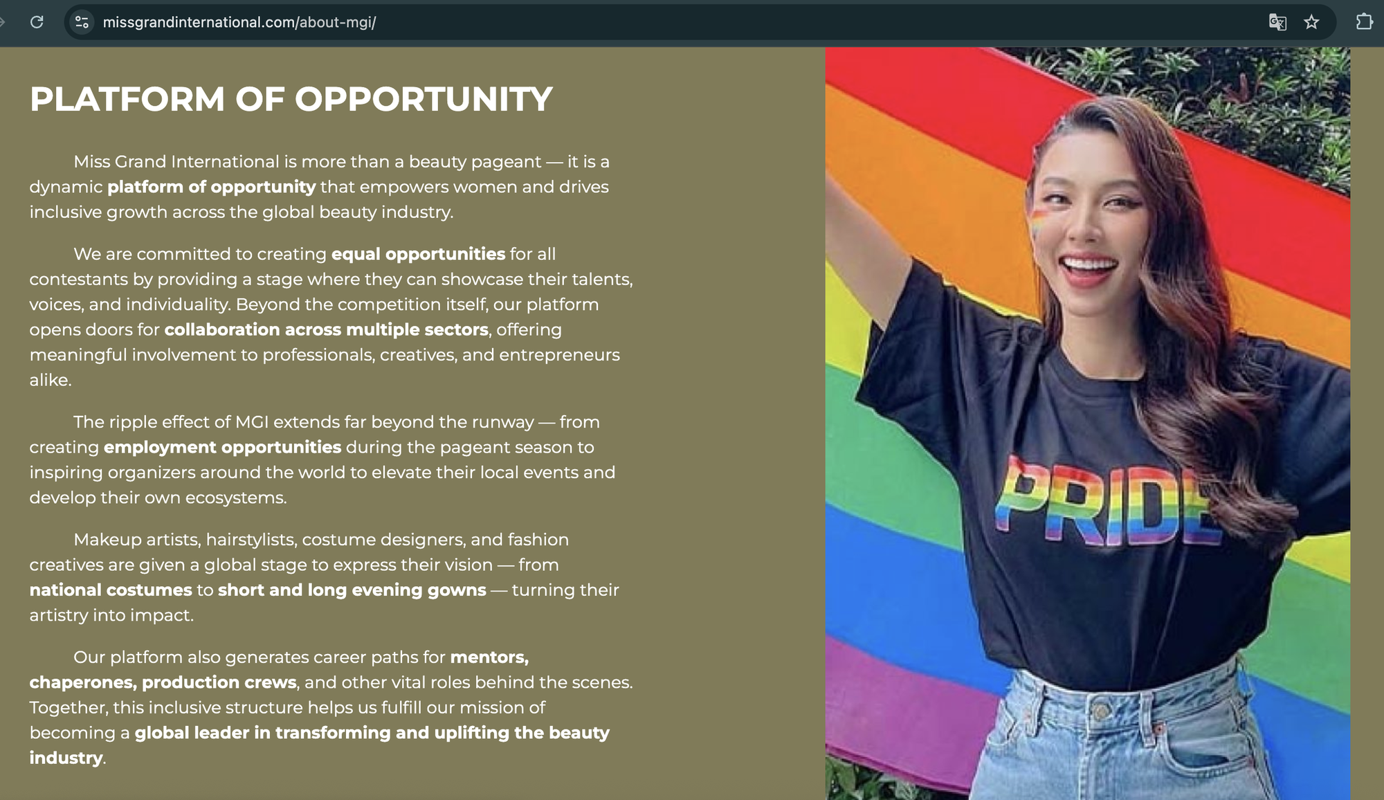 Một đơn vị vẫn dùng hình ảnh Hoa hậu Thuỳ Tiên để quảng cáo- Ảnh 1.