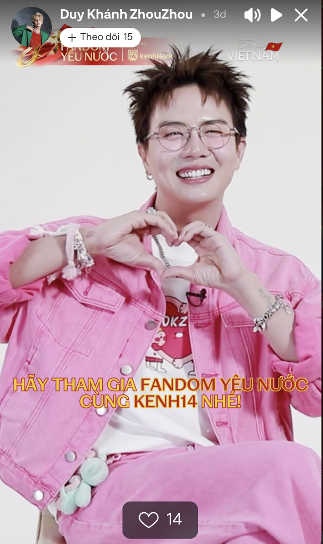 Cả showbiz và các fandom cùng chung nhịp đập: Dâng trào tinh thần yêu nước, tự hào Việt Nam!- Ảnh 6.