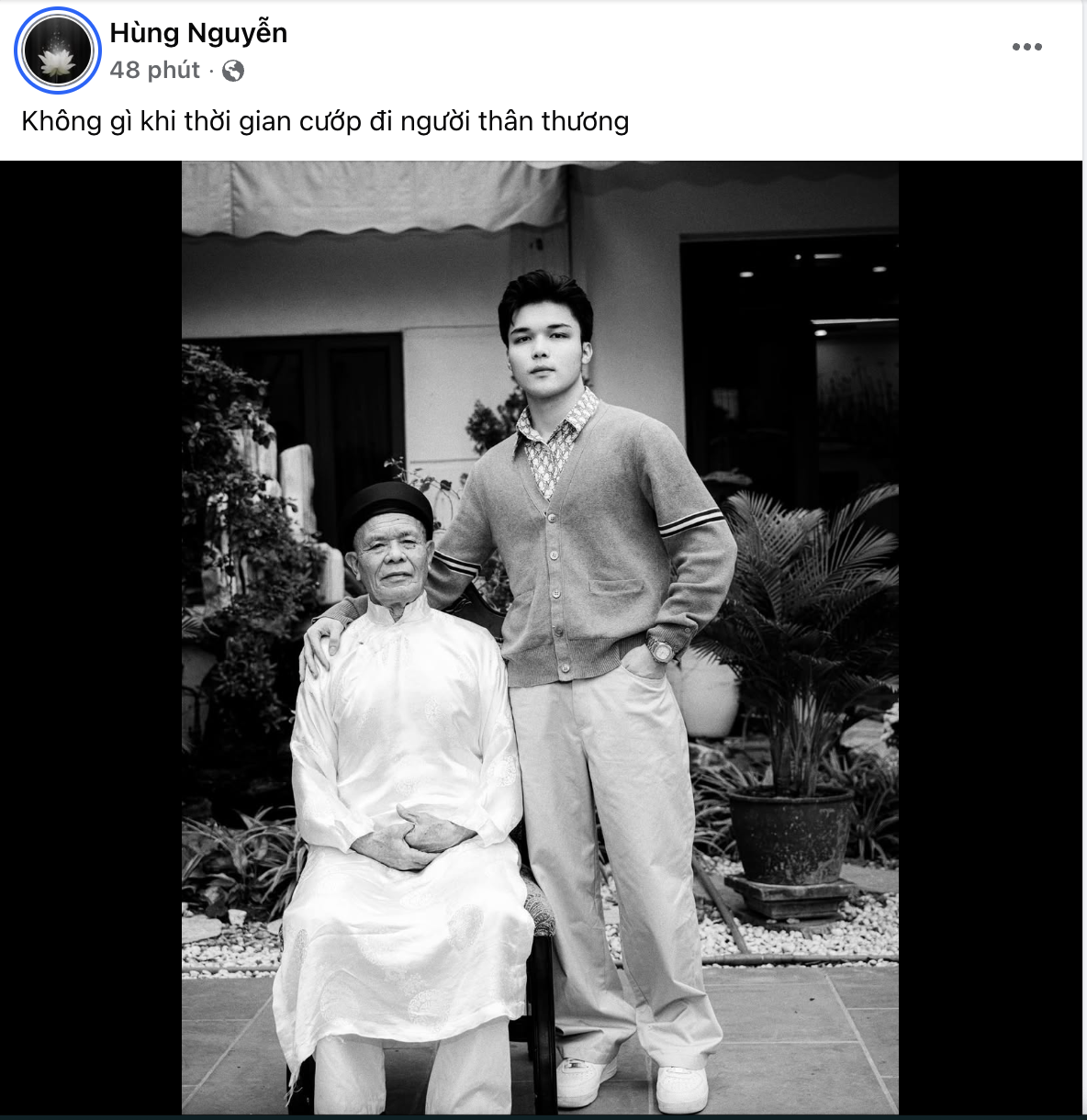 Ông nội của Hoà Minzy qua đời vì đột quỵ- Ảnh 1. Ông nội của Hoà Minzy qua đời vì đột quỵ- Ảnh 1.