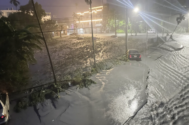 Hình ảnh khủng khiếp khi siêu bão Ragasa càn quét Đài Loan, Hong Kong- Ảnh 4.