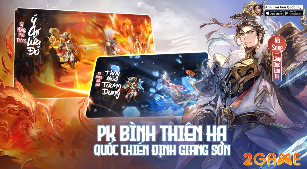 game đấu tướng chiến thuật Anh Trai Tam Quốc