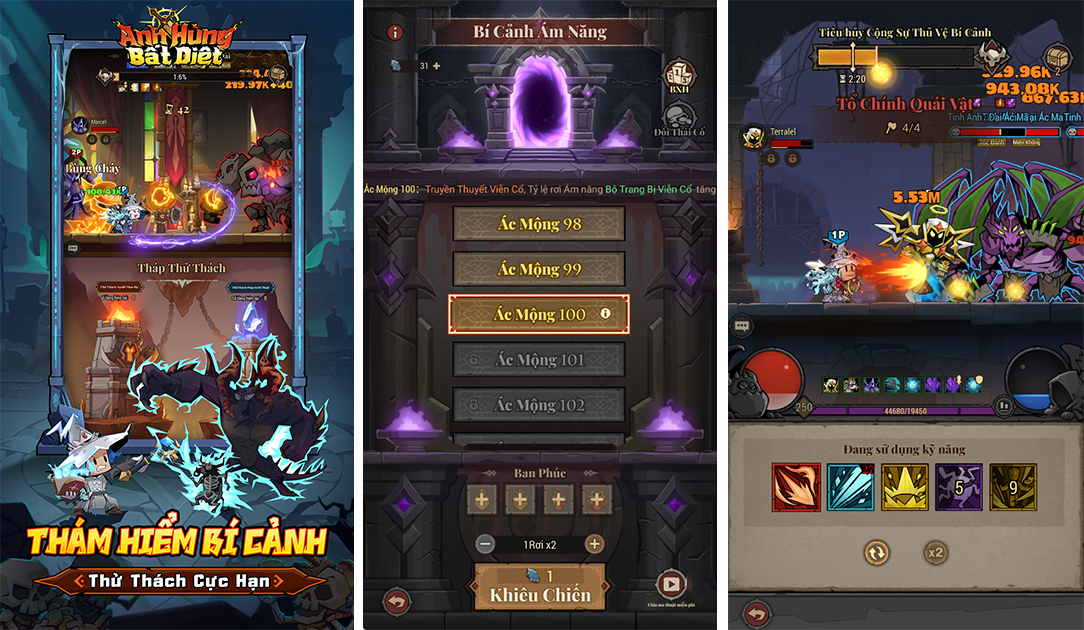 Cày đồ không giới hạn! Siêu phẩm treo máy cày đồ “Anh Hùng Bất Diệt” chính thức mở đăng ký sớm anhhungbatdiet mobile 5