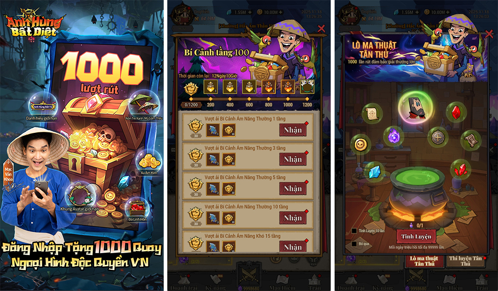 RPG treo máy cày đồ Anh Hùng Bất Diệt do Mạc Văn Khoa đại diện chính thức ra mắt Việt Nam! anhhungbatdiet ramat 2