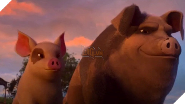 Hình ảnh chú lợn trong phim Animal Farm