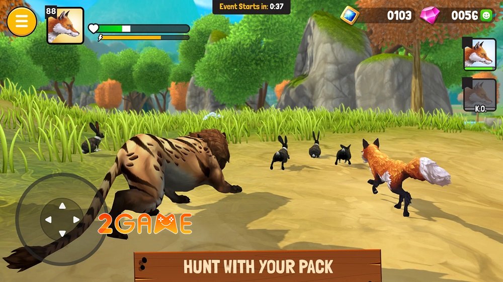 animalkingdomswildsimmmo-4 Animal Kingdoms – Game nhập vai mô phỏng thế giới động vật hoang dã animalkingdomswildsimmmo 4