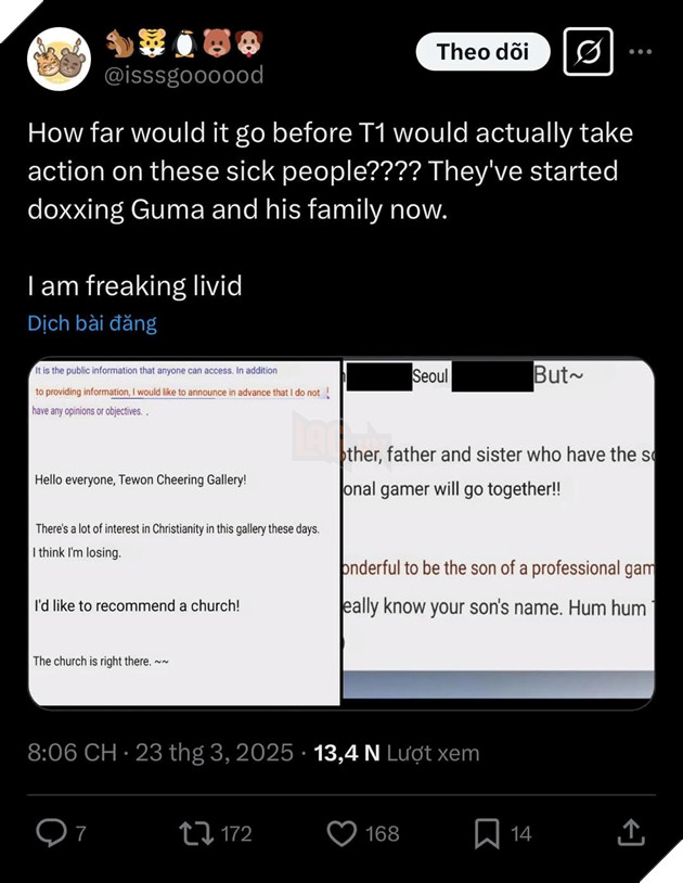 LMHT: Gumayusi liên tục bị anti-fan công kích dù chưa làm gì sai khiến nhiều người khó chịu