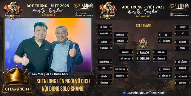 AoE Trung Việt 2025 và cái kết
