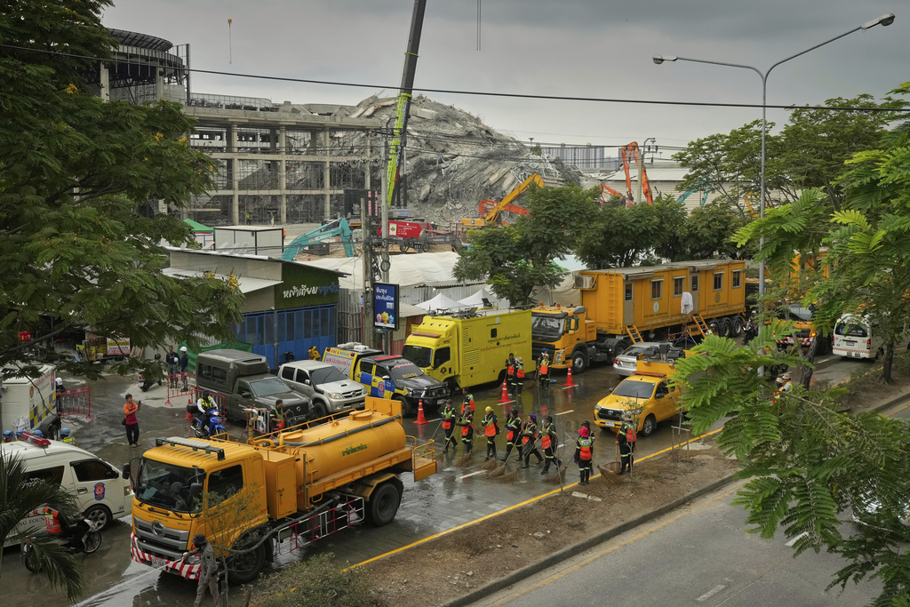 Thủ tướng Thái Lan công bố nguyên nhân sập toà nhà 30 tầng trong thảm họa động đất- Ảnh 2. Thủ tướng Thái Lan công bố nguyên nhân sập toà nhà 30 tầng trong thảm họa động đất- Ảnh 2.