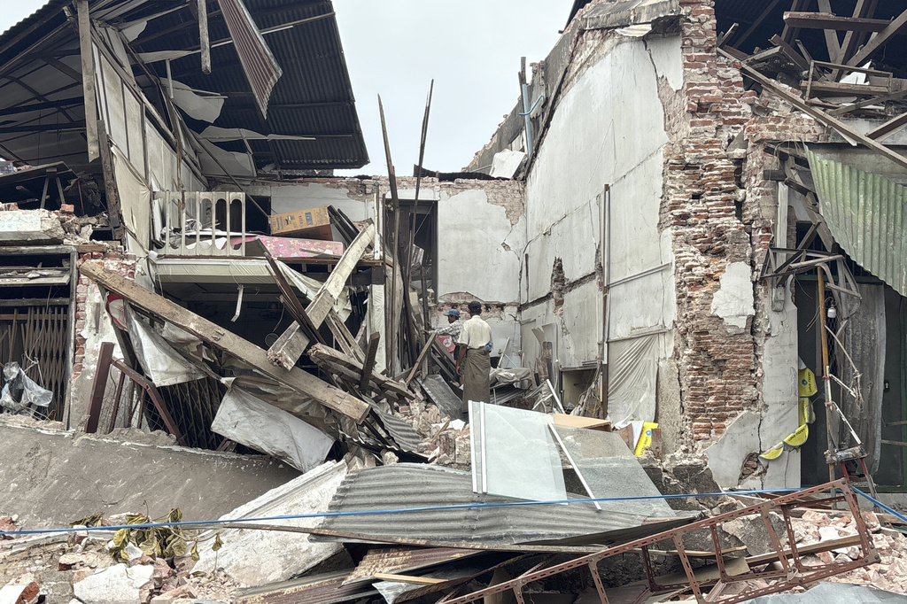 Myanmar: Số người thiệt mạng do động đất vượt 3.600 người- Ảnh 1.