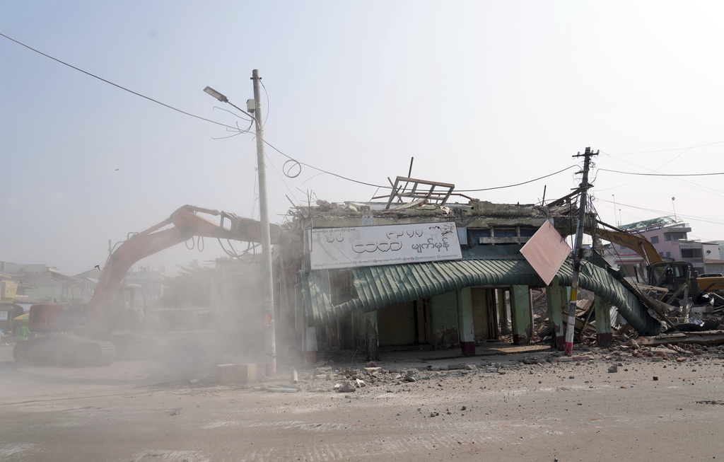 Myanmar: Hoàn tất phần lớn công tác dọn dẹp sau thảm họa động đất- Ảnh 1.
