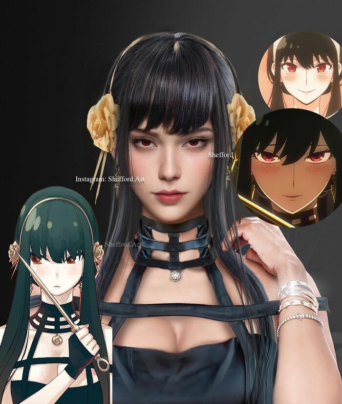 Ngỡ ngàng nhân vật anime được AI tái tạo thành phiên bản người thật có visual như diễn viên điện ảnh- Ảnh 2.