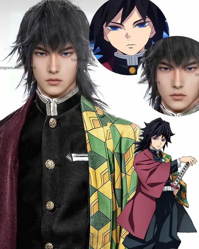 Ngỡ ngàng nhân vật anime được AI tái tạo thành phiên bản người thật có visual như diễn viên điện ảnh- Ảnh 8.