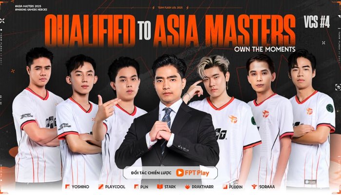 Asia Masters 2025: VCS có 4 đại diện, Team Flash chạm trán LazyFeel ngay Round 1 asia masters 2025 2